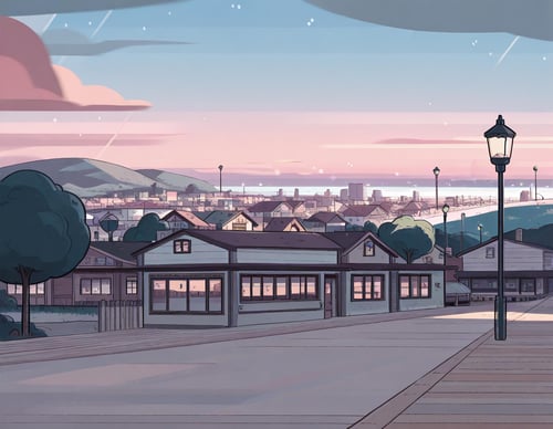 Steven Universe Style Backgrounds - Illustrious by BooLooBoo on Tensor.Art