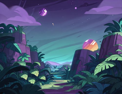 Steven Universe Style Backgrounds - Illustrious by BooLooBoo on Tensor.Art