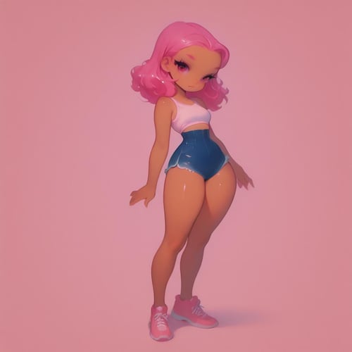 Cute Pin-up Style - (PetraVoice Inspired) by Zabadu on Tensor.Art