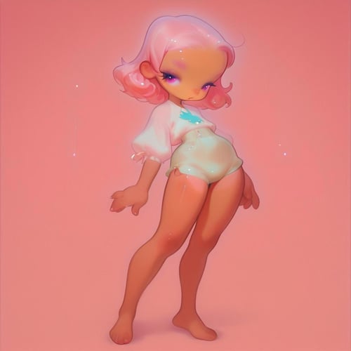Cute Pin-up Style - (PetraVoice Inspired) by Zabadu on Tensor.Art