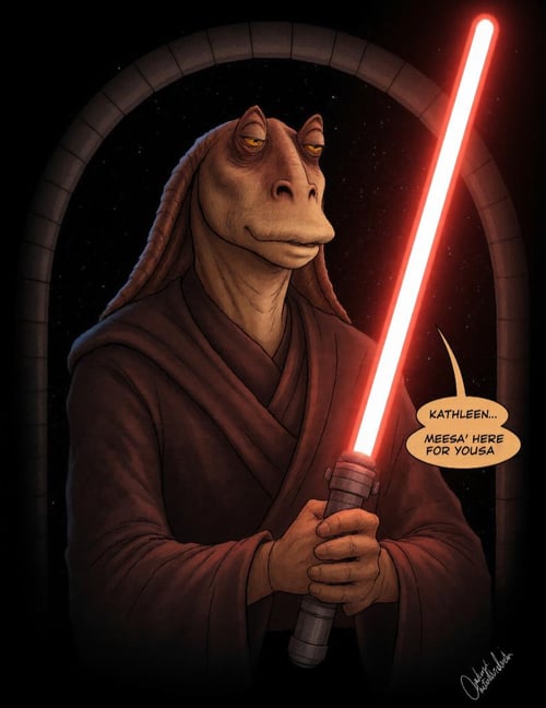 Darth Jar Jar [FLUX] by The_Rule_Of_Thetra on Tensor.Art