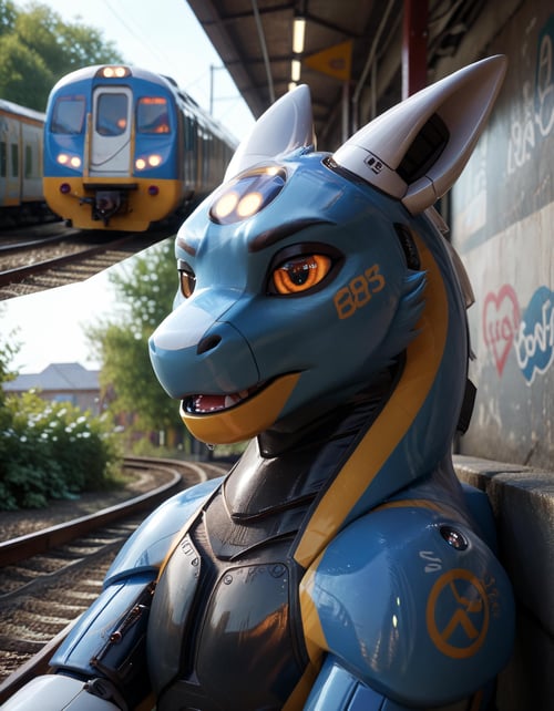 How To Dragon Your Train (Concept) [Illustrious / Pony] by Otter_Enjoyer on Tensor.Art