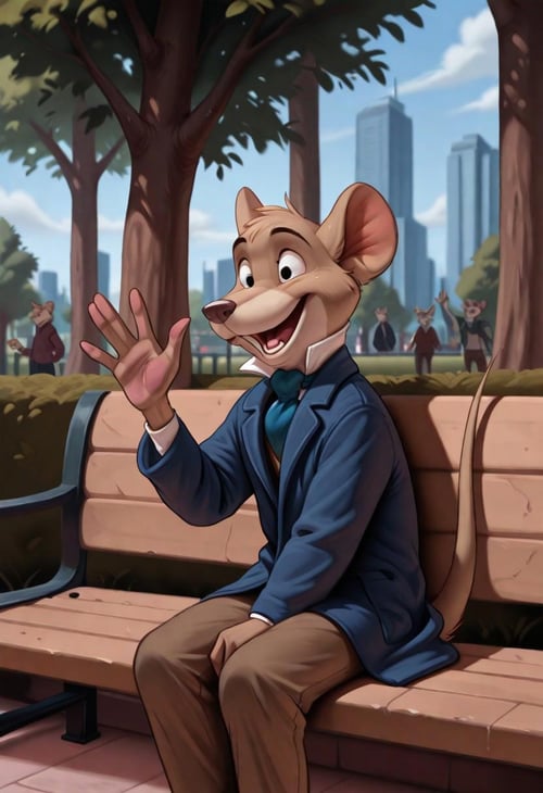 Basil of Baker Street (The Great Mouse Detective)ver IL by Aiulurus on Tensor.Art