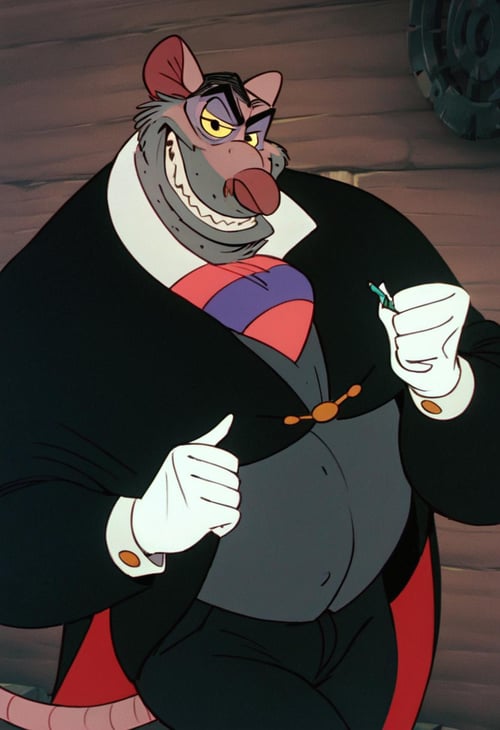 Professor Padraic Ratigan(Great Mouse Detective) by Aiulurus on Tensor.Art