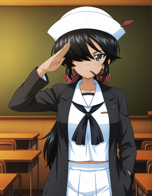 Ogin | Girls und Panzer by Thanatosai on Tensor.Art