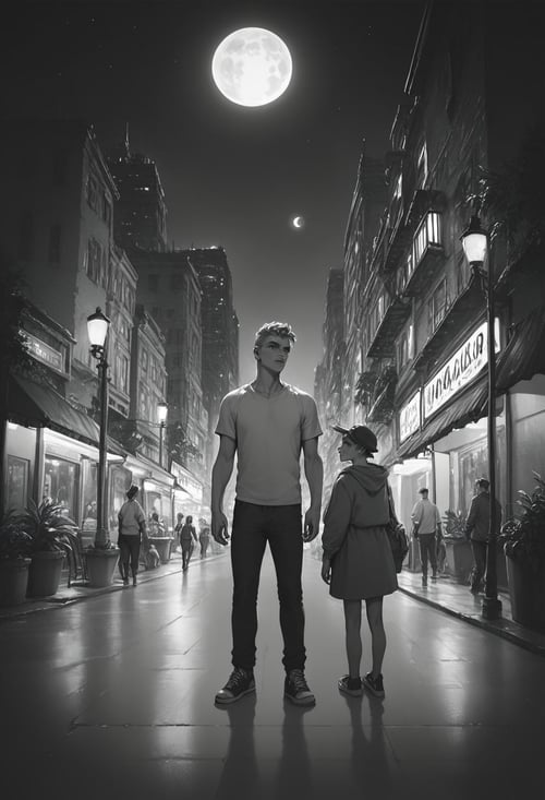 NaughtyTech Style: Intense B&W by WaffleBroZ on Tensor.Art