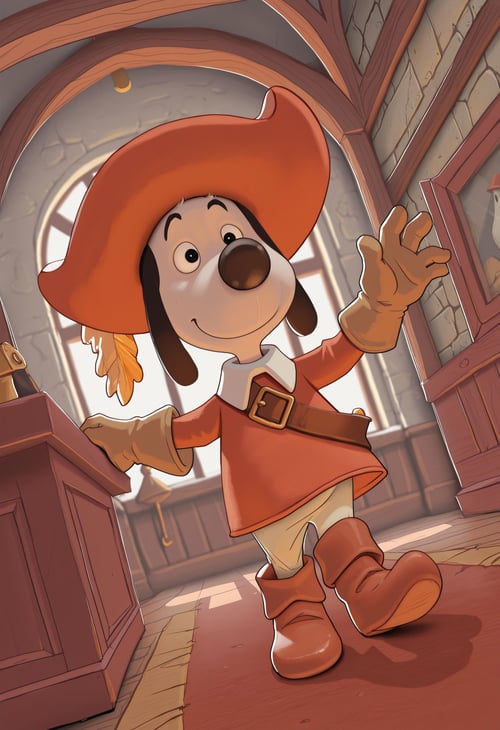 Dogtanian (Dogtanian and the three muskehounds) | Д’Артаньгав (Д’Артаньгав и три пса-мушкетёра) [Illustrious] by Not_So_Sa...