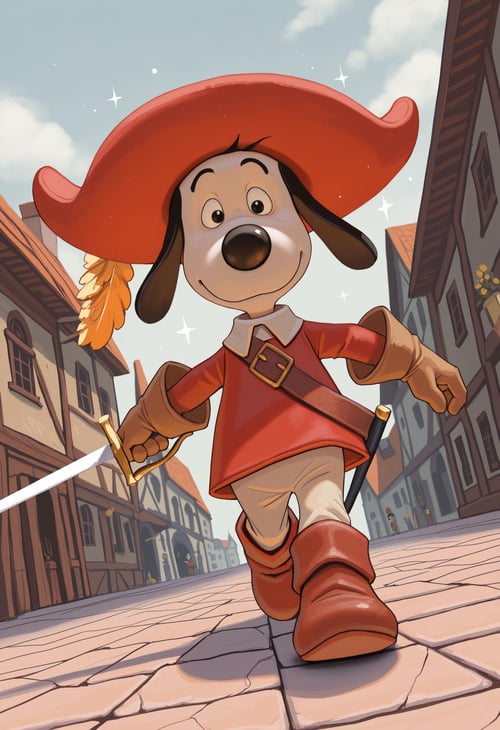 Dogtanian (Dogtanian and the three muskehounds) | Д’Артаньгав (Д’Артаньгав и три пса-мушкетёра) [Illustrious] by Not_So_Sa...