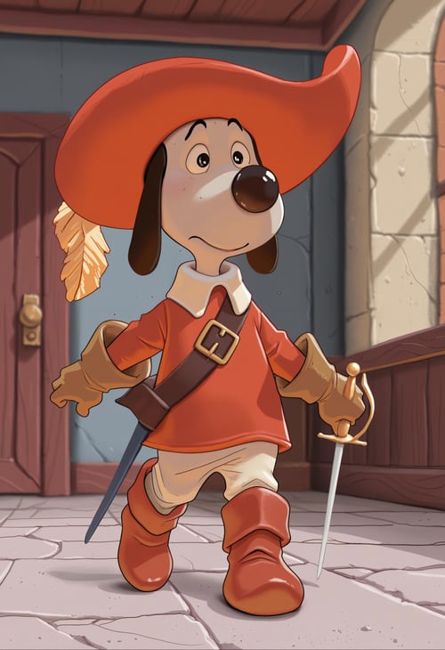 Dogtanian (Dogtanian and the three muskehounds) | Д’Артаньгав (Д’Артаньгав и три пса-мушкетёра) [Illustrious] by Not_So_Sa...