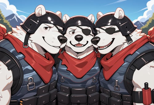 Polar Patroller (Fortnite) | Полярный Патрульный (Фортнайт) [Pony / Illustrious] by Not_So_Saint_Dog on Tensor.Art
