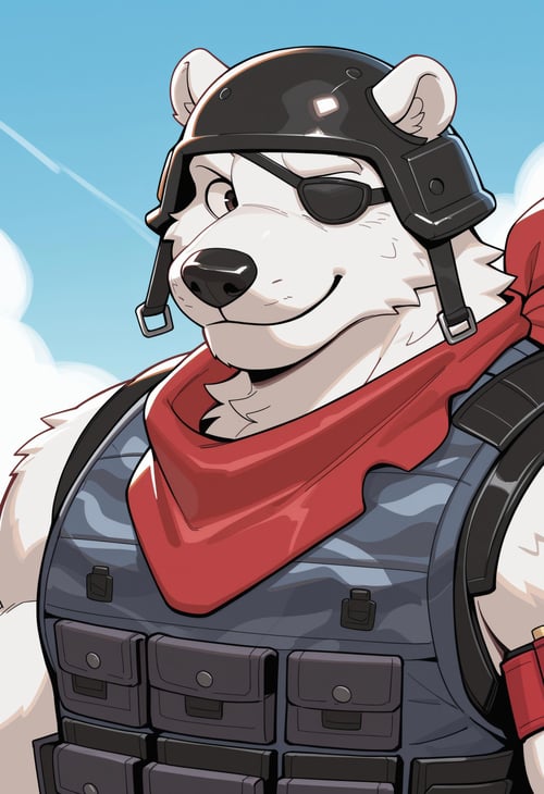 Polar Patroller (Fortnite) | Полярный Патрульный (Фортнайт) [Pony / Illustrious] by Not_So_Saint_Dog on Tensor.Art