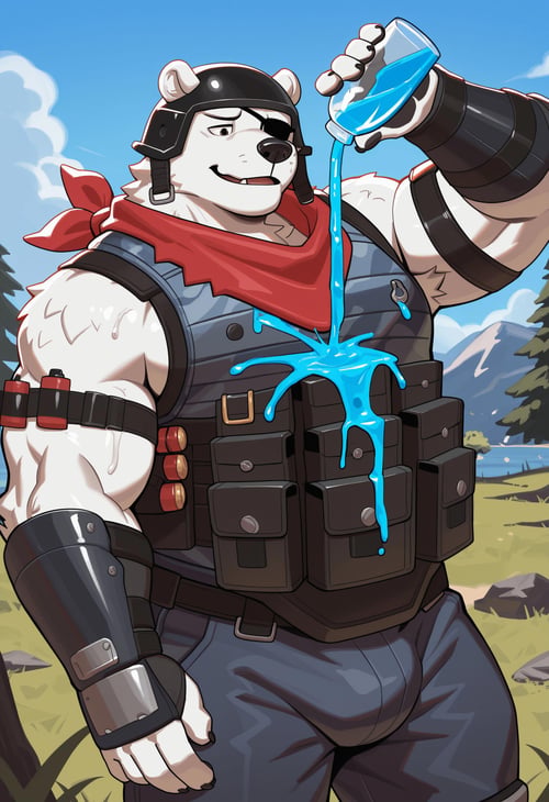 Polar Patroller (Fortnite) | Полярный Патрульный (Фортнайт) [Pony / Illustrious] by Not_So_Saint_Dog on Tensor.Art