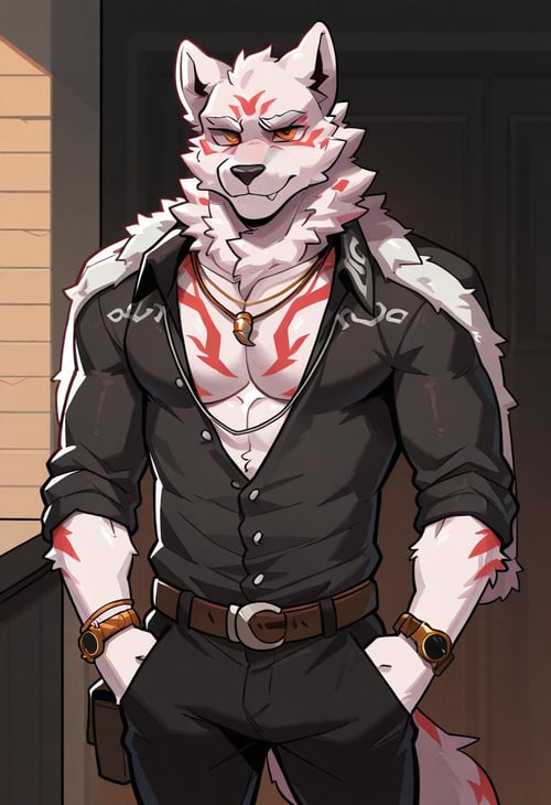 Fletcher Kane (Fortnite) | Флетчер Кейн (Фортнайт) [Pony / Illustrious] by Not_So_Saint_Dog on Tensor.Art