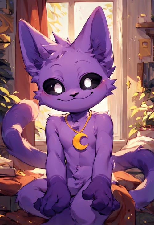 CatNap (Poppy Playtime) | КэтНэп (Поппи Плейтайм) [Pony / Illustrious] by Not_So_Saint_Dog on Tensor.Art