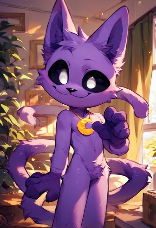 CatNap (Poppy Playtime) | КэтНэп (Поппи Плейтайм) [Pony / Illustrious] by Not_So_Saint_Dog on Tensor.Art