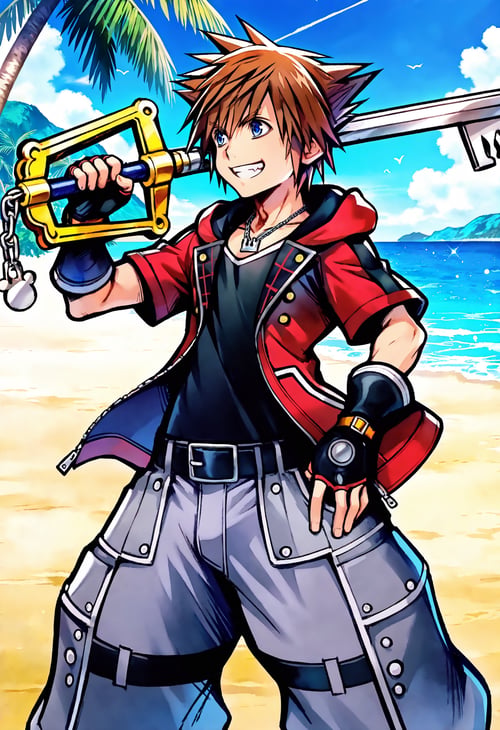 Sora (Kingdom Hearts 3) by Yoigo on Tensor.Art