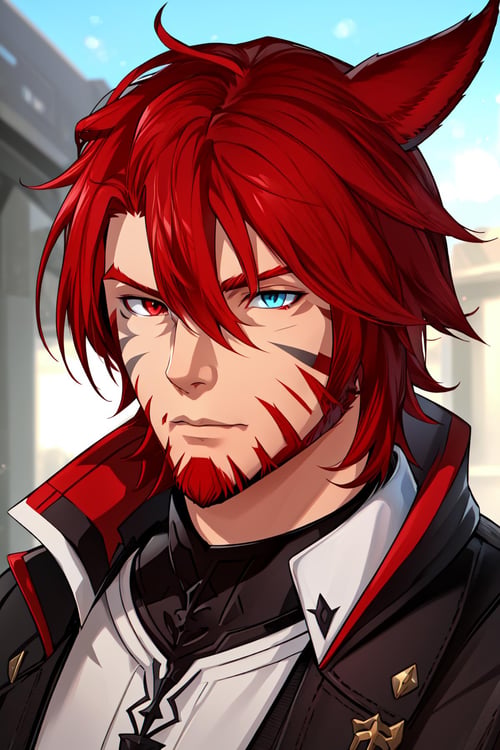 Male Miqote - FFXIV (LORA) - v1.5 by Collapsed_Dreams on Tensor.Art