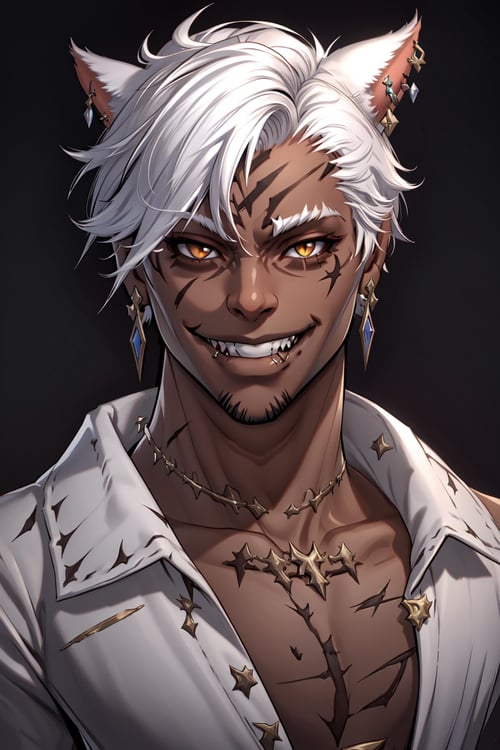 Male Miqote - FFXIV (LORA) - v1.5 by Collapsed_Dreams on Tensor.Art