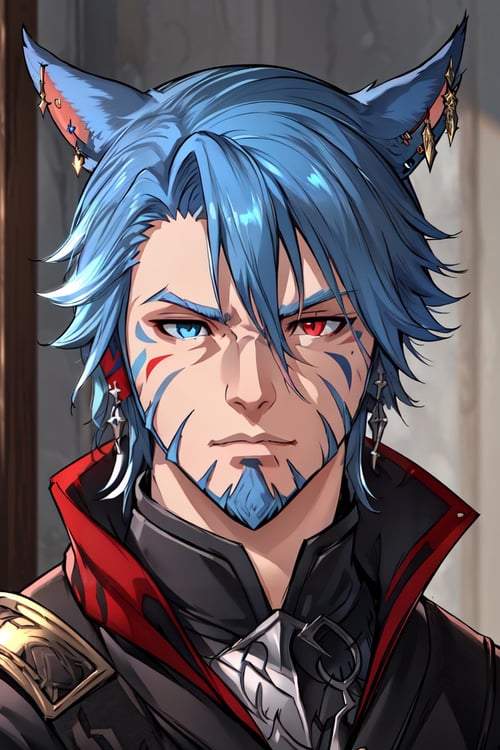Male Miqote - FFXIV (LORA) - v1.5 by Collapsed_Dreams on Tensor.Art