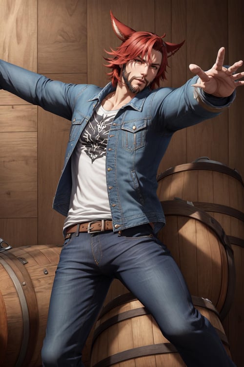 Male Miqote - FFXIV (LORA) - v1.5 by Collapsed_Dreams on Tensor.Art