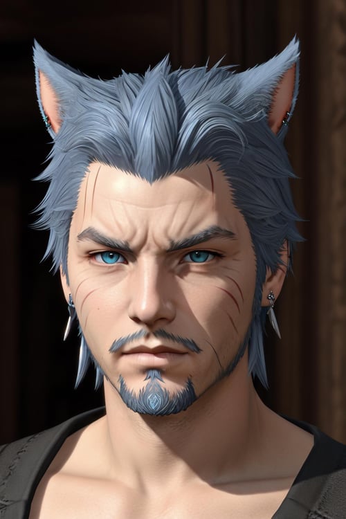 Male Miqote - FFXIV (LORA) - v1.5 by Collapsed_Dreams on Tensor.Art