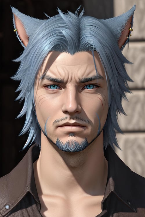 Male Miqote - FFXIV (LORA) - v1.5 by Collapsed_Dreams on Tensor.Art