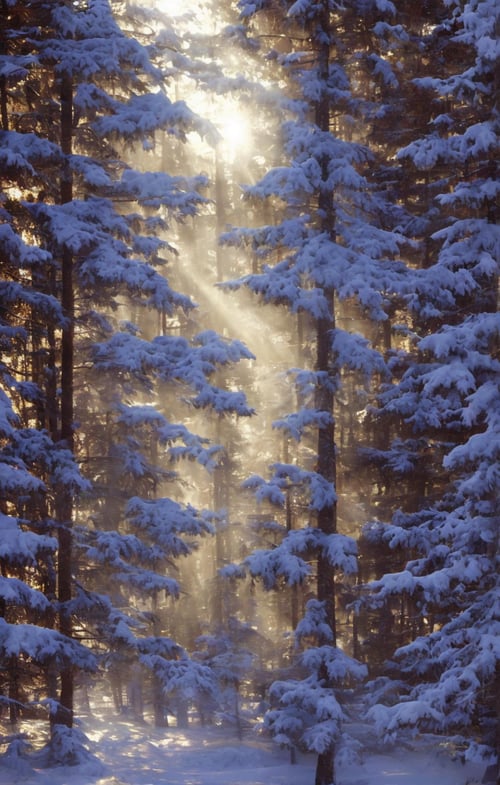 Snowy Landscapes by billem on Tensor.Art
