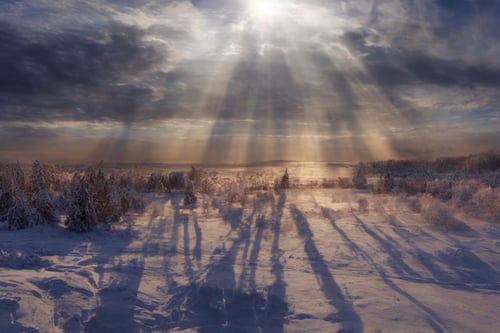 Snowy Landscapes by billem on Tensor.Art