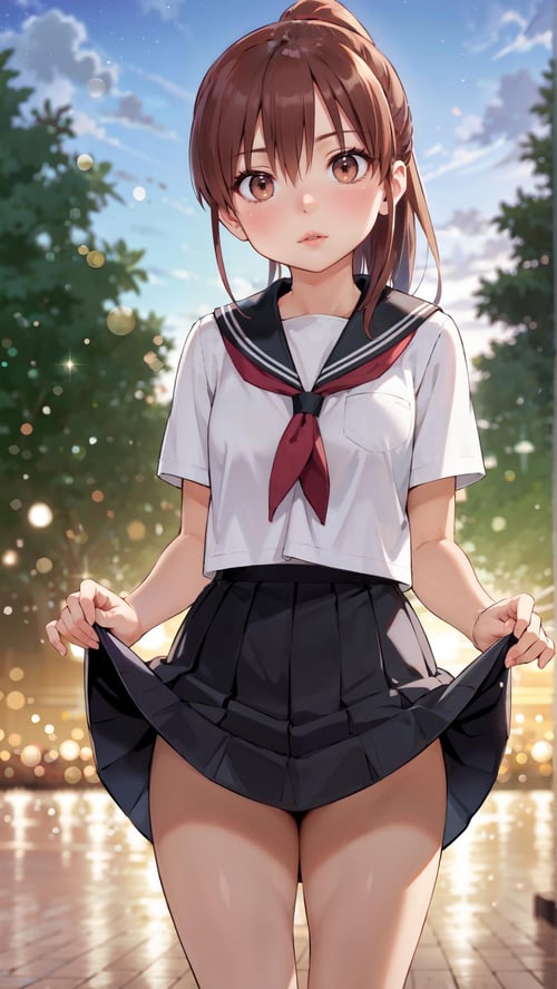 Riko Suminoe - 住之江 理子 - Kiss×sis - キス×シス - Illustrious by Silly Specialist on Tensor.Art