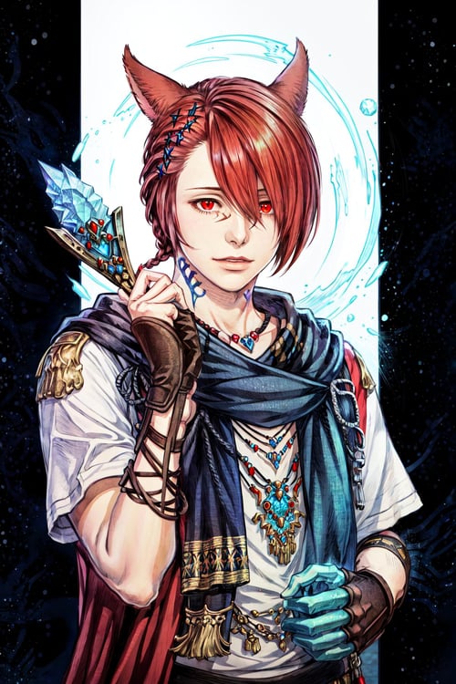 G'raha Tia (FFXIV SHB-Endwalker-Dawntrail) - [LORA] - v2.0 by Collapsed_Dreams on Tensor.Art