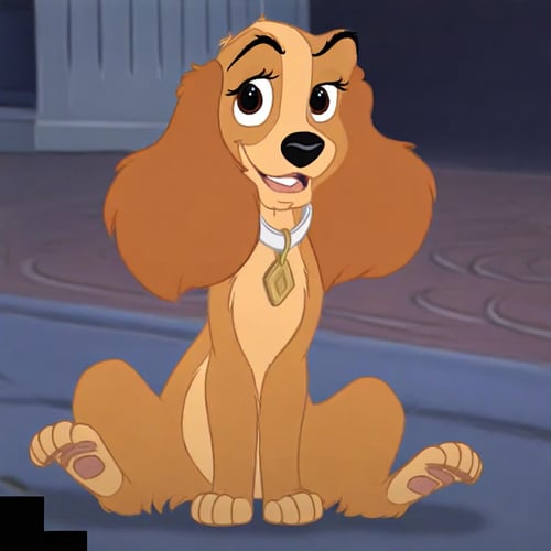 Danielle (Lady and the Tramp) by AllegroGiocoso on Tensor.Art