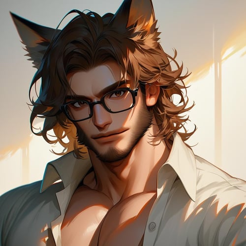 Final Fantasy XIV Male Miqo'te Pony by Collapsed_Dreams on Tensor.Art