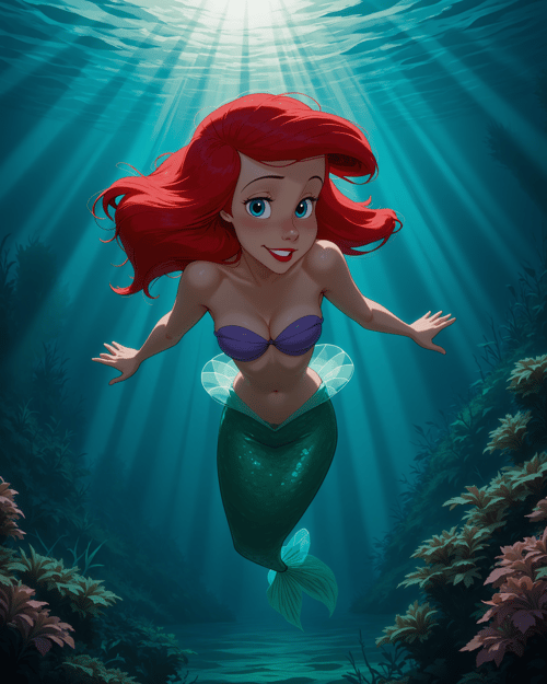 The Little Mermaid - Ariel by AdanAC on Tensor.Art