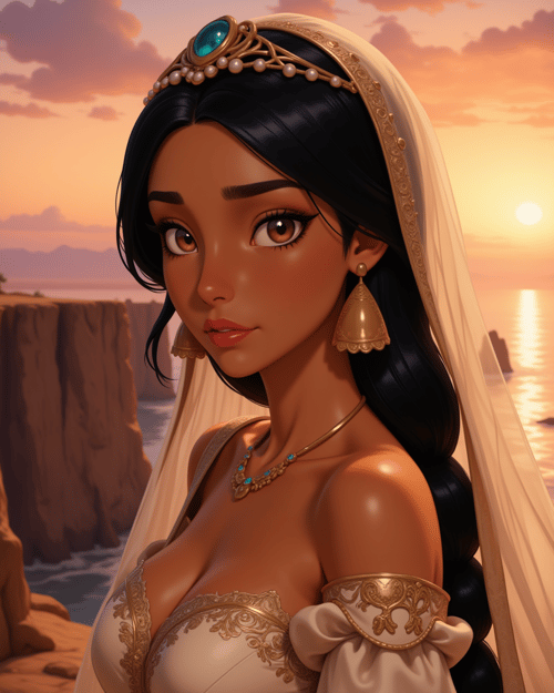 Aladdin - Jasmine by AdanAC on Tensor.Art