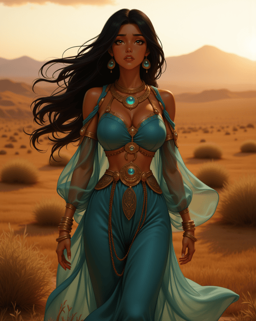 Aladdin - Jasmine by AdanAC on Tensor.Art