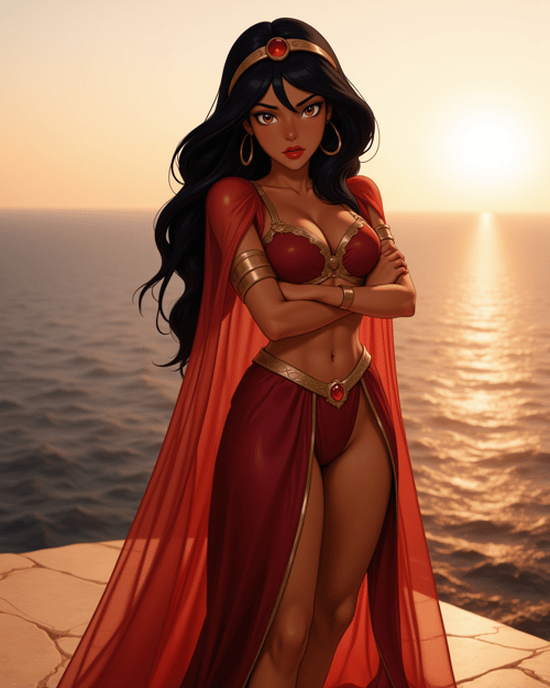 Aladdin - Jasmine by AdanAC on Tensor.Art