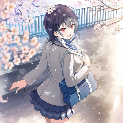 Umi Asanagi 朝凪 海 - クラスで2番目に可愛い女の子と友だちになった by AIIKO on Tensor.Art