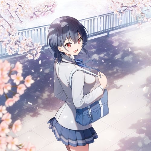 Umi Asanagi 朝凪 海 - クラスで2番目に可愛い女の子と友だちになった by AIIKO on Tensor.Art