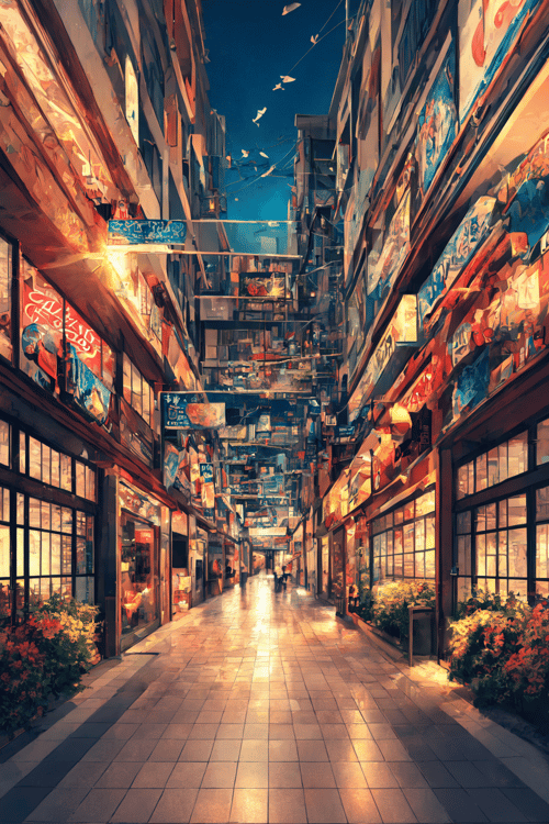 Cheesed out Anime Backgrounds - v1.0 by Collapsed_Dreams on Tensor.Art