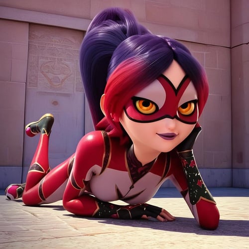 Juleka Couffaine "Miraculous ladybug" [Pony] by MrCube73 on Tensor.Art