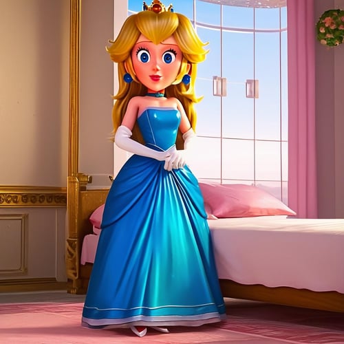 Princess Peach "The Mario Bros Movie" [Pony/Illustrious] by MrCube73 on Tensor.Art