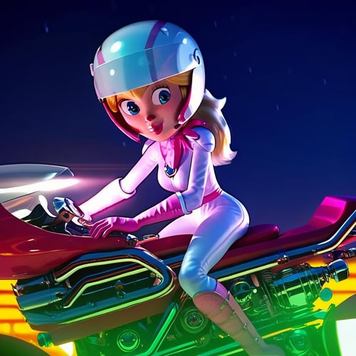 Princess Peach "The Mario Bros Movie" [Pony/Illustrious] by MrCube73 on Tensor.Art