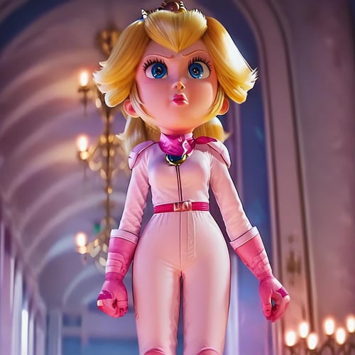Princess Peach "The Mario Bros Movie" [Pony/Illustrious] by MrCube73 on Tensor.Art