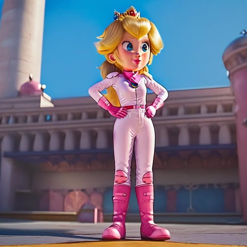 Princess Peach "The Mario Bros Movie" [Pony/Illustrious] by MrCube73 on Tensor.Art