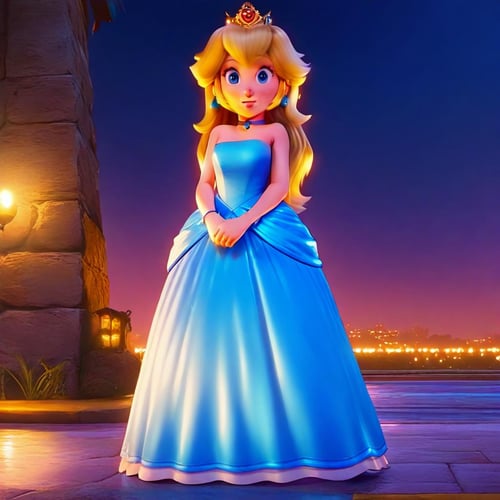 Princess Peach "The Mario Bros Movie" [Pony/Illustrious] by MrCube73 on Tensor.Art