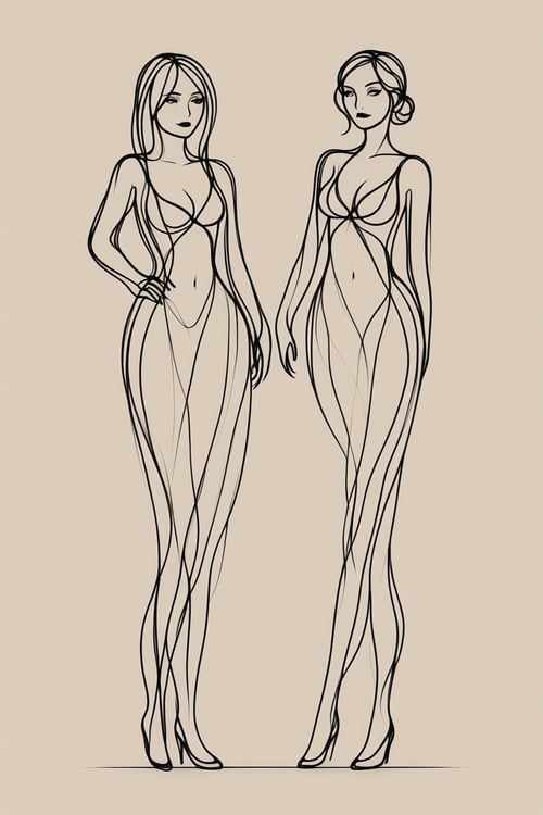 Line Drawing by Oni Toki on Tensor.Art