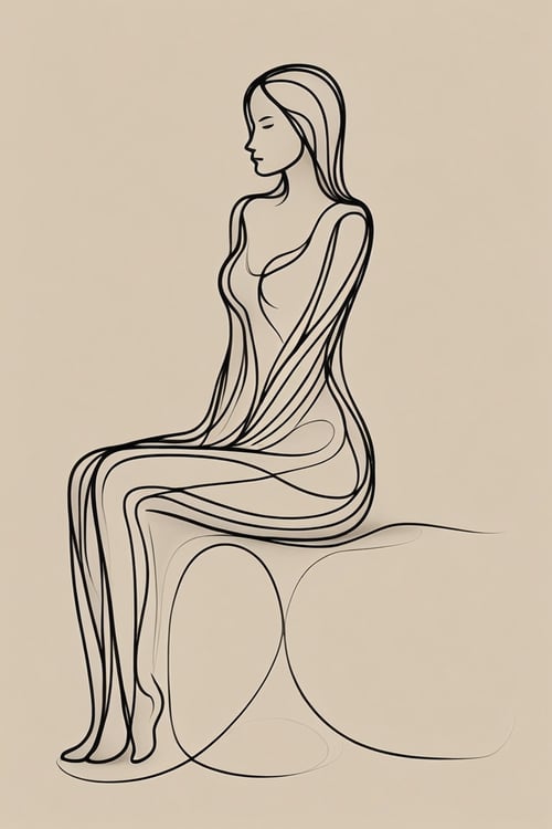 Line Drawing by Oni Toki on Tensor.Art