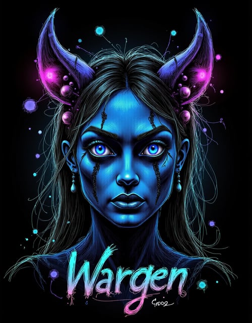 Glowing Drawing by KevenG on Tensor.Art