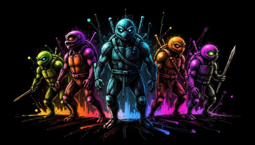 Glowing Drawing by KevenG on Tensor.Art