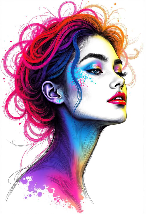 Glowing Drawing by KevenG on Tensor.Art